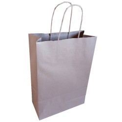 Bolsa kraft con manilla 20x26.5x11