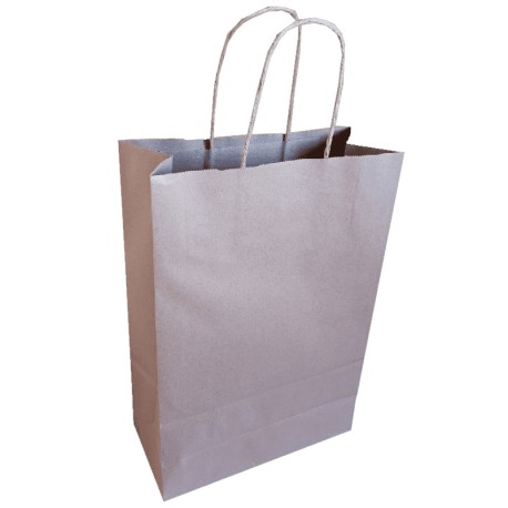 Bolsa kraft con manilla 20x26.5x11