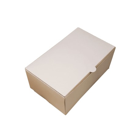 Caja sandwich multiuso blanca