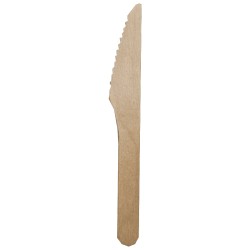 Cuchillo de madera 100 unidades