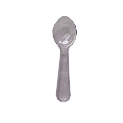 Cucharilla helado de acrílico 50 unidades