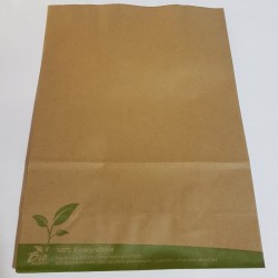 Bolsa kraft bio con manilla
