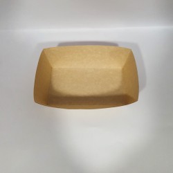 Bandeja kraft rectangular S