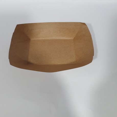 Bandeja kraft rectangular XL