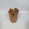 Caja circular kraft 16 onzas