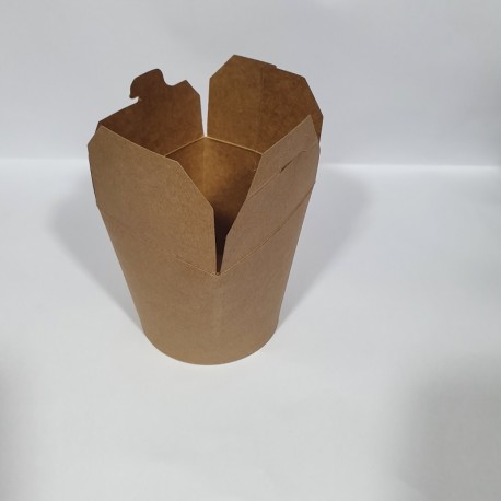 Caja circular kraft 26 onzas