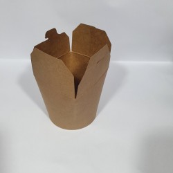 Caja circular kraft 32 onzas